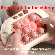 1LXJ Elderly Brain Training Game Console Handheld Memory Game Machine for Seniors Finger Exercise Re
