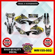Decal wr155 full body decal wr155 motorcycle sticker wr155 cool motorcycle sticker trail motorbike c