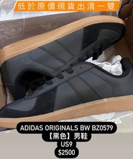 【EUR 42/US 9】ADIDAS ORIGINALS BW BZ0579【黑色】男鞋