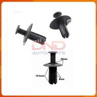 50/100 pieces of plastic expansion screws, 8mm long plastic expansion bolts for cars - A046