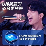 Universal Wireless Microphone ktv Professional Singing Microphone Home Stage Performance Sound Card 