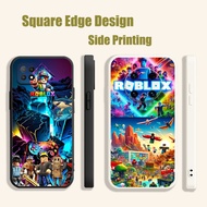 Casing For OPPO Reno6 Reno 7 7z 5K A16E A16K A94 ROBLOX Game Cute Friends BOD07 Phone Case Square Ed