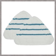 [M G L O] 2Pcs Steam Mop Replacement Pads Triangle Washable Cloth Microfiber Steam Mop Pads Mop Head