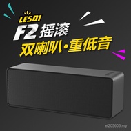 Subwoofer Painted Dual Speaker Bluetooth Speaker F2 Wholesale Audio Card Graffiti New Style Wireless