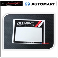 Car Road Tax Roadtax Sticker MIVEC
