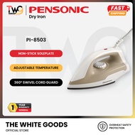 Pensonic Dry Iron 1000W Non-Stick Soleplate Adjustable Thermostat PI-8503