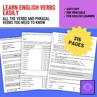 [SS148] Learn English Verbs Easily | All the Verbs and Phrasal Verbs You Need to Know Verbs Notes Gu