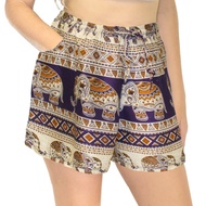 Shorts Elephant Pants Casual Men Drawstring