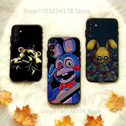 Five-Nights-At-Freddys Fnaf Phone Case For Samsung A73,72,51,53,52,71,22,5G,Note,J7,8,9 Classic Vers