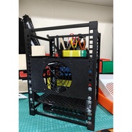 Fan Shelf 120, 140, 200 1U, 3U, 4U Rack 10 Inch