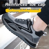 Non-slip Work Safety Boots For Men Steel Toe Cap Protective Shoes Puncture-Proof Work Shoes Sneakers