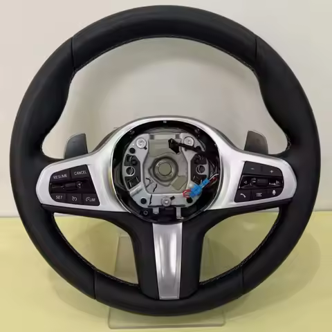Customized Microfiber Leather Car Steering Wheel For BMW I3 I4 X3 X5 X6 M3 M240i G20 G80 G82 G42 G29