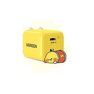 Ugreen 80947 Củ sạc 20W qc4.0 pd3.0 CN LuckyPear màu vàng USB type C nhỏ gọn hỗ trợ sạc nhanh CD249