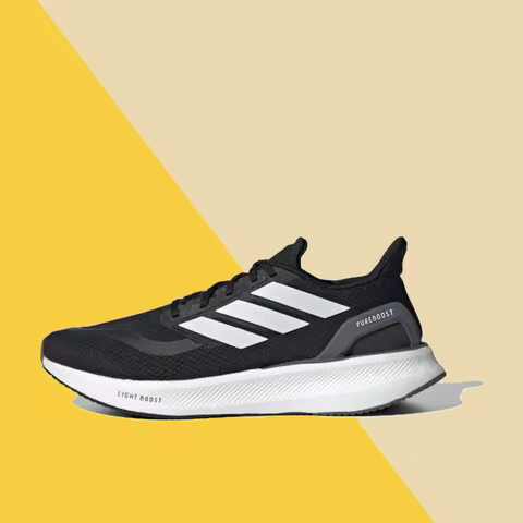 Adidas PUREBOOST 5 Unisex Low-Top Running Shoes, Cushioned and Durable, Lightweight Breathable Train