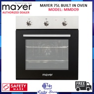 (Bulky) MAYER MMDO9 75L BUILT ON OVEN, 60CM, FREE DELIVERY, 1 YEAR WARRANTY