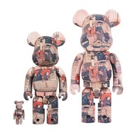 [新貨預訂 Pre-Order] 🪐 BE@RBRICK - 東京國立博物館 歌川廣重「東海道五十三次」日本橋 400%+100%/ 1000%