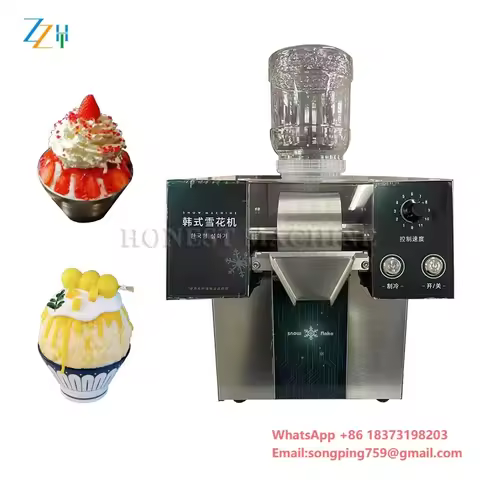Large Capacity Bingsu Machine Snowflake Ice Maker / Bingsu Machine Snowflake Ice / Ice Cream Machine