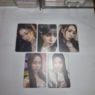 Photocard karina winter ningning Aespa official