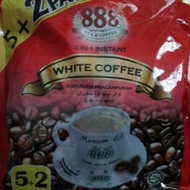 ** 888 White Coffee (3in1) 7sachets with free gift