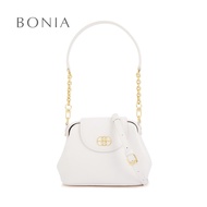 Bonia White Maura Small Crossbody Bag