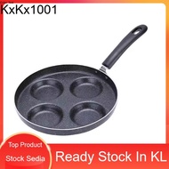 4 Hole Egg Fry Pan Aluminum Egg Frying Pan For Gas And Electric Stove Tops Nonstick 4 Egg Fry Pan