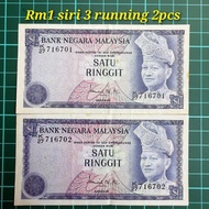 A593 rm1 siri 3 duit kertas lama duit syiling lama barang antik mata wang lama jual beli duit lama d