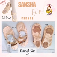 SANSHA Etoile premium Canvas split sole