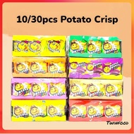 30pcs Win2 Potato Crisp Biskut [Vegetable/BBQ/Tomato/Curry/Sour Cream/Himalayan Salt]