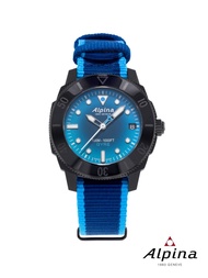 Alpina Automatic นาฬิกาข้อมือผู้หญิง AL-525LNSB3VG6 Seastrong Diver Lady Watch ( ระบบออโตเมติก )