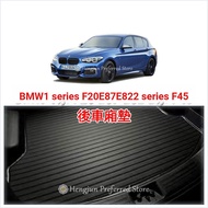 BMW 1 Series 2 Series F20 E82 E87 F45 F46 Rear Compartment Mat Microfiber Rear Compartment Mat Rear 