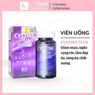 Cystine Plus pills box of 60 pills - Reduces acne, prevents hair loss, beautifies skin, brightens sk
