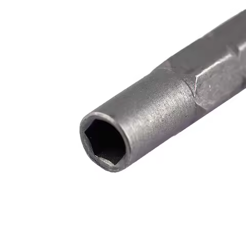 1pc 6.35mm 1/4" Insert Bit Adapter To System 4mm Hex Shank Electric Screwdriver Tool Micro Bit Socke