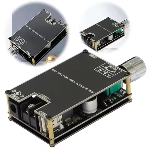 ZK-1001B Mono 100W BT Audio Power Amplifier Module with TWS Mode TPA3116D2 Amplifier Board for DIY E