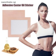 Sweetbabe 1Pcs Castor Oil Pack Wrap Castor Oil Packs Sticker Kit For Liver Detox Absorbent Self-Adhesive Castor Oil Wrap Cotton Pads SG