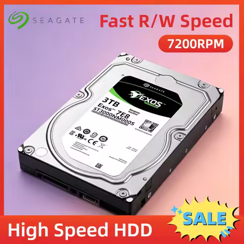 FOR Seagate Exos 7E8 ST3000NM0005 3TB 7200RPM 128MB SATA 6Gb s 3.5 Inch CMR Enterprise Class HDD for