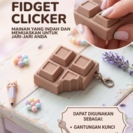 GANTUNGAN 3D clicker fidget clicker keychain | Fidget clicker | Clicker Keyboard | Clicker Keychain 