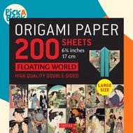 Origami Paper 200 sheets Floating World 6 3/4" (17 cm) : Tuttle Origami Pap by Tuttle Publishing (US