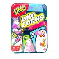 （玩具）CORNS鐵盒UNO 紙牌桌上遊戲卡 112張/盒 $75/盒