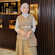 Bynissa - ARSY VEST - Outerwear - Vest - Outerwear - Vest - Semi Wool - Muslim Fashion - All Sizes