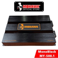Mohawk MY Series MonoBlock Car Amplifier 500w RMS Power Mono block Amp For Woofer MY-500.1