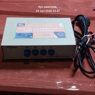 4 slot charger 65 watt fast charging