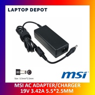 (Free Power Cable) Laptop/Notebook Adapter Charger MSI VR630X 19V 3.42A (65W) 5.5*2.5mm