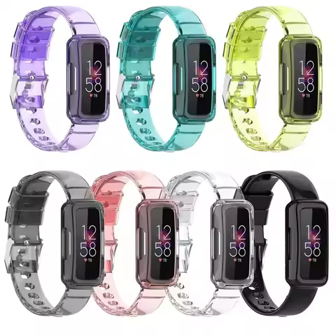 lucency Wrist Band Compatible with Fitbit Ace 2 3 Kids Smart Watch Rubber Bracelet For Fitbit Inspir