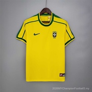 【Retro SSS+】1998 Brazil Retro Football Jersey