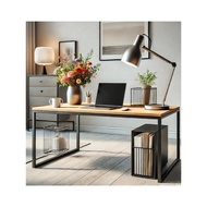 Workstation Office Desk (Solid Frame)