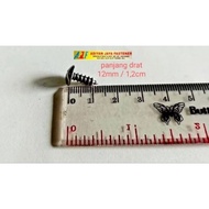 SEKRUP JT STAINLESS 304/ SEKRUP TSAT/ M.5 ( Panjang 12cm-16cm-2cm-25cm-3cm ) 50pcs