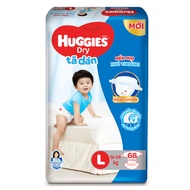 Size L68 Diapers for Babies from 5 to 12kg Huggies New and Old Models