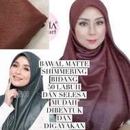 Bawal matte shimmering bidang 50-bawal matte shimmering-bawal satin