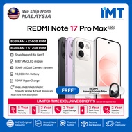 Xiaomi Redmi Note 17 Pro Max 5G Smartphone | Qualcomm Snapdragon® 6 Gen 5 | 10,000mAh Battery