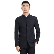 Jas semi koko pria slimfit Jasko pria dewasa Jas mandarin Koko semi jas
